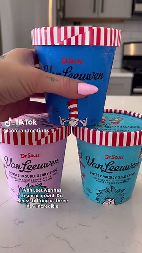 Delicious Van Leeuwen x Dr. Seuss Ice Cream Review