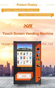 [Hot Item] Large Media Display Interactive Vending Machine with Note Reader, Coin Mech