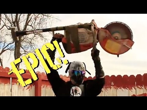 10 EPIC Zombie Video Game Weapons in Real Life! Zombie Go Boom