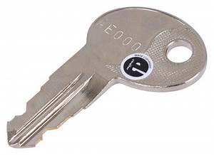 Replacement Key for Bauer AE Series Lock - AE026 - Qty 1 Bauer Products Accessories and Parts BA83MR