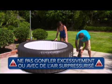 Installation du SPA Intex Jets