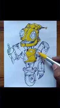 Easy Robot Drawing