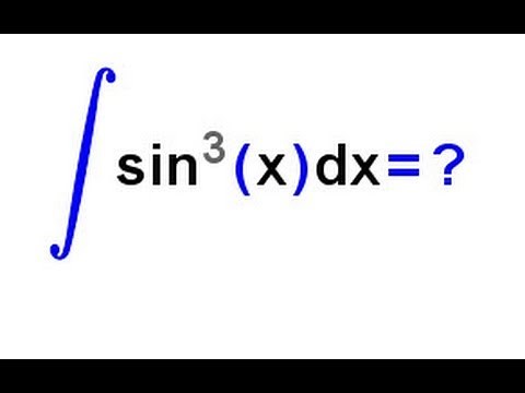 Integrieren - Video 16 (Integral von sin^2x, cos^5x)