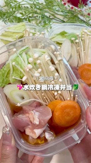 水炊き鍋冷凍弁当