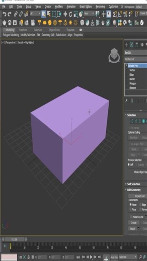 3ds Max Me Convert to Editable Poly Kaise Kare?