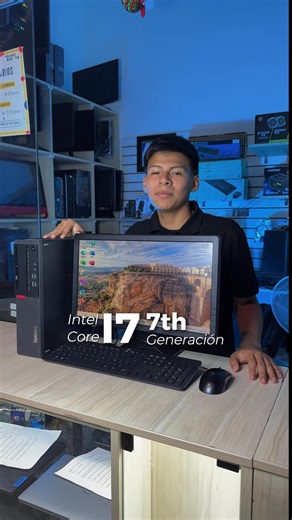Combo i7 7ma gen por S/.850 🔥 HP, Dell o Lenovo - Tú eliges ✅ i7 7ma gen ✅ 8GB RAM 240GB SSD ✅ Pantalla 20