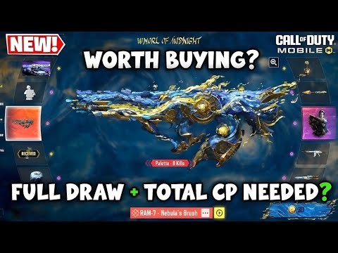 New Mythic RAM 7 FULL DRAW Opening🔥 | CODM Lucky Draw CP Spent!