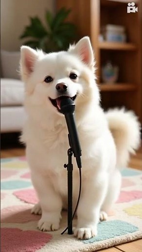 Mon chien chante une chanson débile (et il pète à la fin 😂🐾)