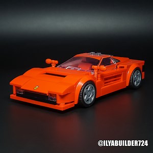 LEGO MOC-191885 76934 Ferrari Testarossa (Speed Champions 2024)