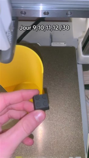 Impression 3D : Touches de Clavier en Lego (Jours 9 à 12)