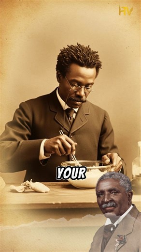 Born A Slave—Invented Your Great-Grandma's Face Cream George Washington Carver, born enslaved in 1864, patented the first plant-based cosmetics in 1925—face creams, lotions, shampoos, and soaps from peanuts. He invented 300 peanut products and 118 sweet potato products. FDR used his massage oils. Henry Ford partnered with him. By 1940, peanuts were America's 2nd-largest crop—all because of him. #GeorgeWashingtonCarver, #BlackHistory, #Inventor, #Cosmetics, #Peanuts, #TuskegeeUniversity, #Patent,