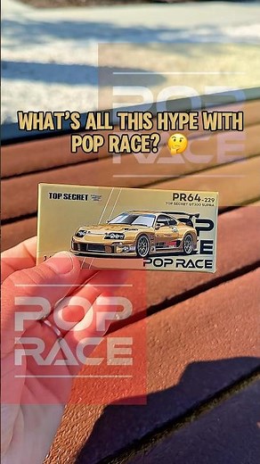 I’m seriously impressed with Pop Race Top Secret GT300 Supra 🔥 #poprace