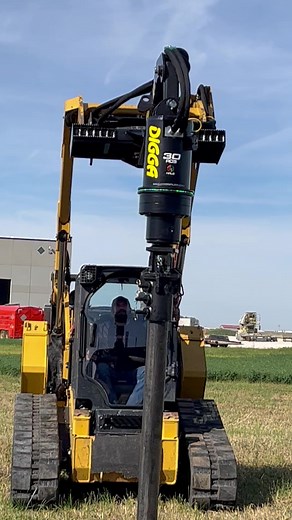 3.9K views · 22 reactions | Even 10-degree angles are easy with HALO! Did you know you can change the set the angle of inclination with the press of a button at any time? Perfect for those holes that need a perfect angle! #digga #drilling #madeinamerica #americanmade #earthmovingequipment #auger #madeinusa #diggaUSA #earthmovingattachments #americanmanufacturing #augerdrive | Digga North America | Facebook