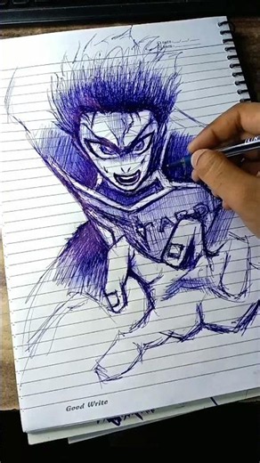 Quick Sketch of Isagi ✨ #isagi #bluelock #drawing #quicksketch