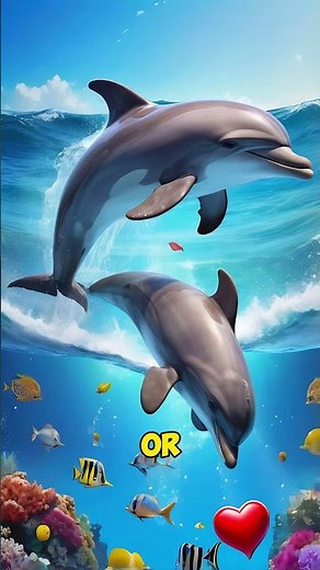 Dolphin Communication 20 Seconds of Insight! #dolphins #facts #shorts