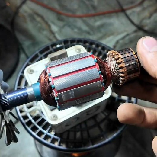 How to detect broken rotor #repairskills #restoration #repairs
