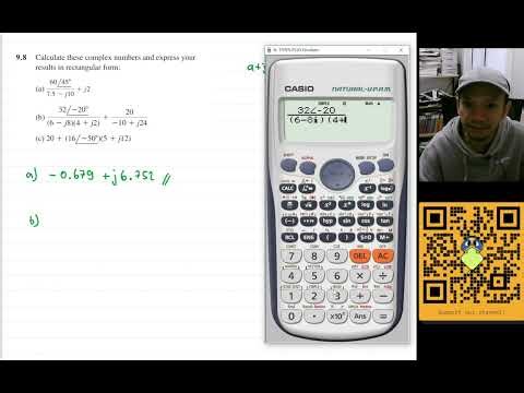 Problem 9.8 - Fundamental of Electric Circuits (Sadiku) 5th Ed - Complex Numbers