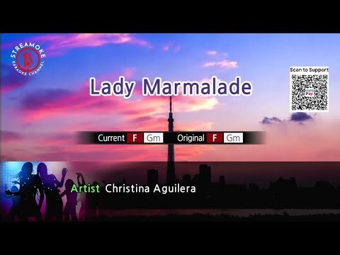 🎵 Lady Marmalade - Christina Aguilera, Lil’ Kim, Mýa & Pink (Karaoke Version)