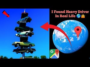 I Found Heavy Driver On Google Earth 🌎 #googleearth #googlemaps #viralvideo