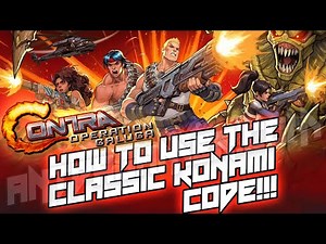 How To Do The Konami Code In Contra: Operation Galuga!