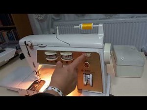 Singer 760 makina tanıtımı.