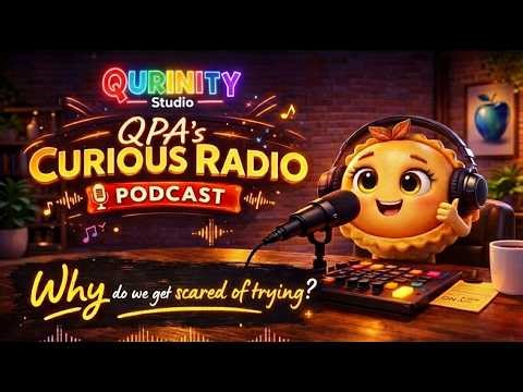 Ep.02 Why do we get scared of trying? | Kids Podcast | Qpa’s Curious Radio
