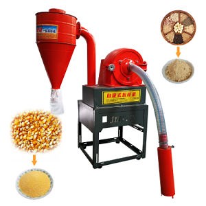 [Hot Item] Automatic Feeding Inlet Small Corn Grain Grinding Machine Maize Milling