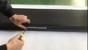 CX P10 RGB LED Sign Display 77’’x14’’ Indoor Full Color Scrolling LED Sign with WiFi Control Programmable LED Sign for Business Advertising - LED Sign Board