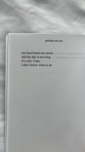 Getting Over You - Poetic Journey Through Heartbreak