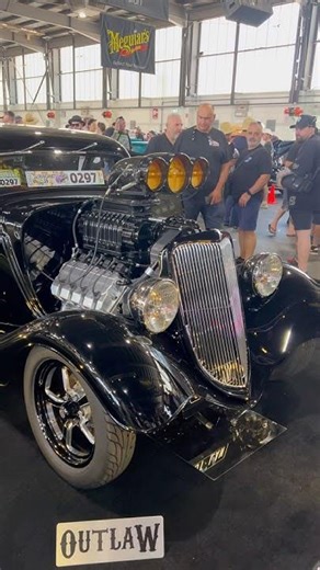 “OUTLAW” 1934 Ford Coupe running a blown 427 hemi windsor