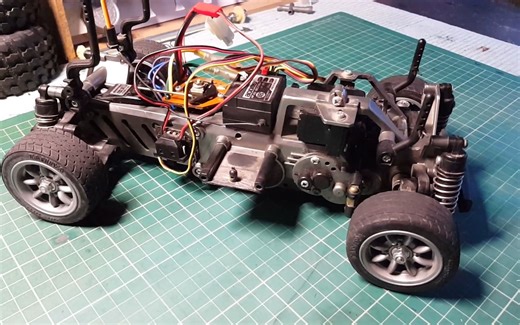 【转载】修复田宫1/10 RC Tamiya Rover mini Cooper Racing 1/10 M-03 1998 （第2部分）