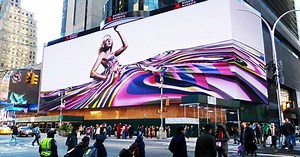 Google inaugura maior telão da Times Square em Nova York