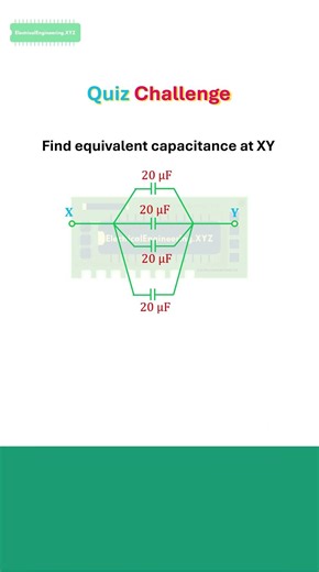 Equivalent Capacitance Quiz 13 — Can You Solve It Fast?