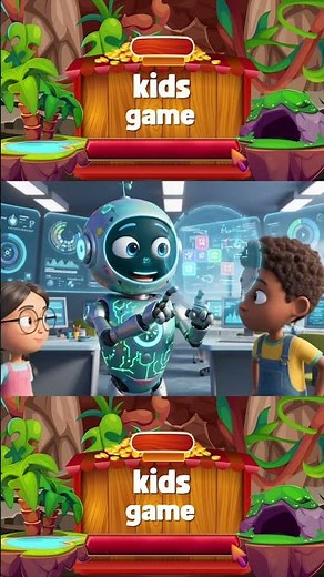 Learning becomes an adventure when curiosity meets creativity#ExploreAndLearn #animation #kidsgames