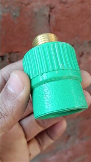 Thread Socket Male Female for Plumbing Pipe Fitting ppr, Brass Threaded Components #tools #tech
