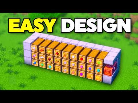 NEW EASIEST AUTO SORTER Minecraft 1.21.11