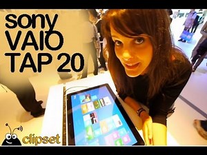 Sony Vaio Tap 20 tabletop #Videorama OnTheGo #IFA