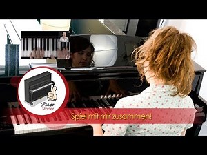 Klavier lernen - einfaches Stück für Anfänger - improviseren lernen am Klavier - spiele Klavier