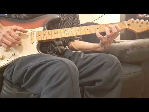 Fingerstyle Blues Guitar In Key Of A. Lesson + Tab. Improver/Intermediate