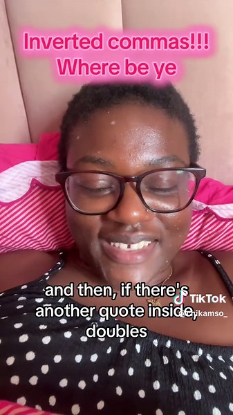 The Importance of Inverted Commas in Writing