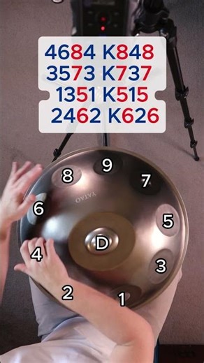 Learn the handpan easily with the Easy Handpan method 🚀 #handpantutorial #handpantutorial