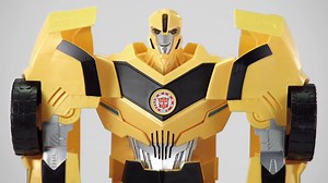 Watch Transformers Robots in Disguise Super Bumblebee Figure on Amazon Live