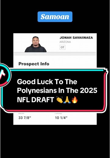 Polynesians Shine in the 2025 NFL Draft