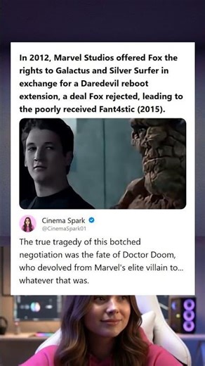 The Deal Fox Rejected Trading GalactusSurfer for a Daredevil Extension Led to Fant4stic