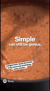 Stop overthinking it and just dump that ricotta right into the sauce! | DecoExchange