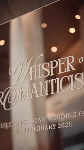 Weddings At Hilton | THE FIRST VENUE WEDDING FAIR IN BANDUNG Whisper of Romanticsm — Hilton Wedding Fair 2026🌼 Sun — Mon | 1 — 2 February 2026 ——— SEE YOU NEXT... | Instagram