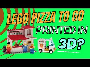 LEGO Pizza to Go 3D Printed!!!
