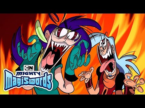 From Warriors to Mice | Mighty Magiswords | Cartoon Network