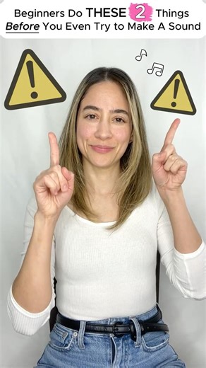 ⚠️Beginners Do These 2 Things | Beginner Clarinet Tips #clarinet #howtoplayclarinet #shorts