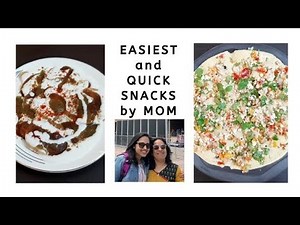 QUICK and EASIEST Indian snacks from MY Mom's Kitchen | 5 Easy Indian snacks | Instant snack recipe
